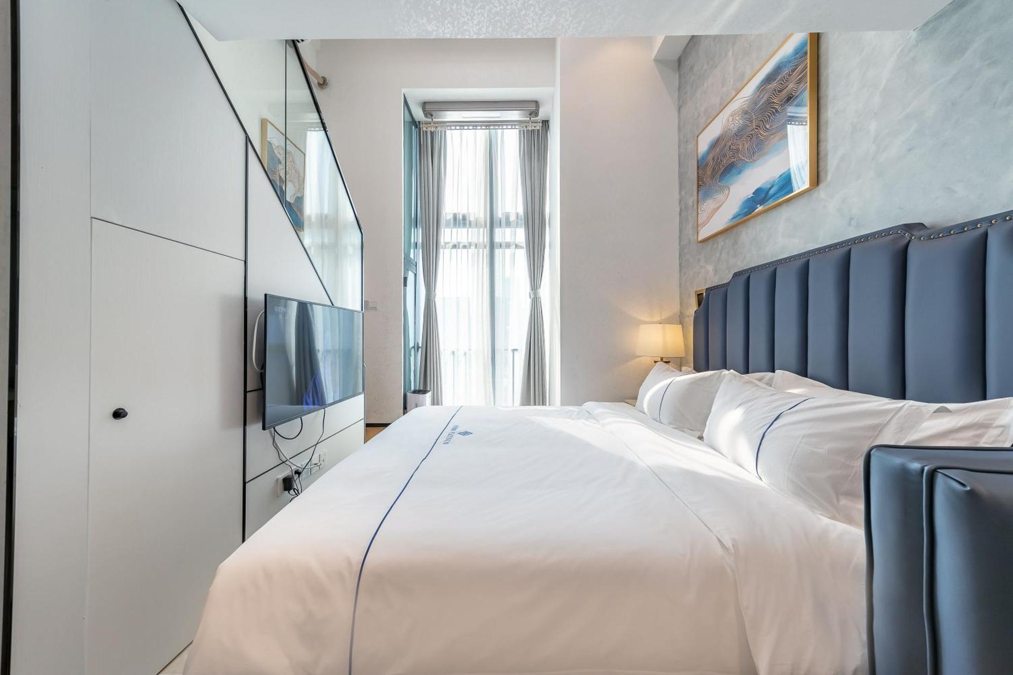 Boruisi Plaza Residence Apartment - Shenzhen Futian Convention & Exhibition Center Eksteriør bilde