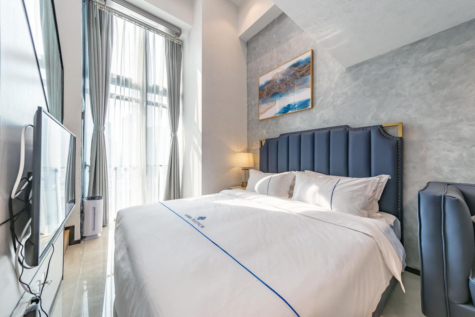 Boruisi Plaza Residence Apartment - Shenzhen Futian Convention & Exhibition Center Eksteriør bilde