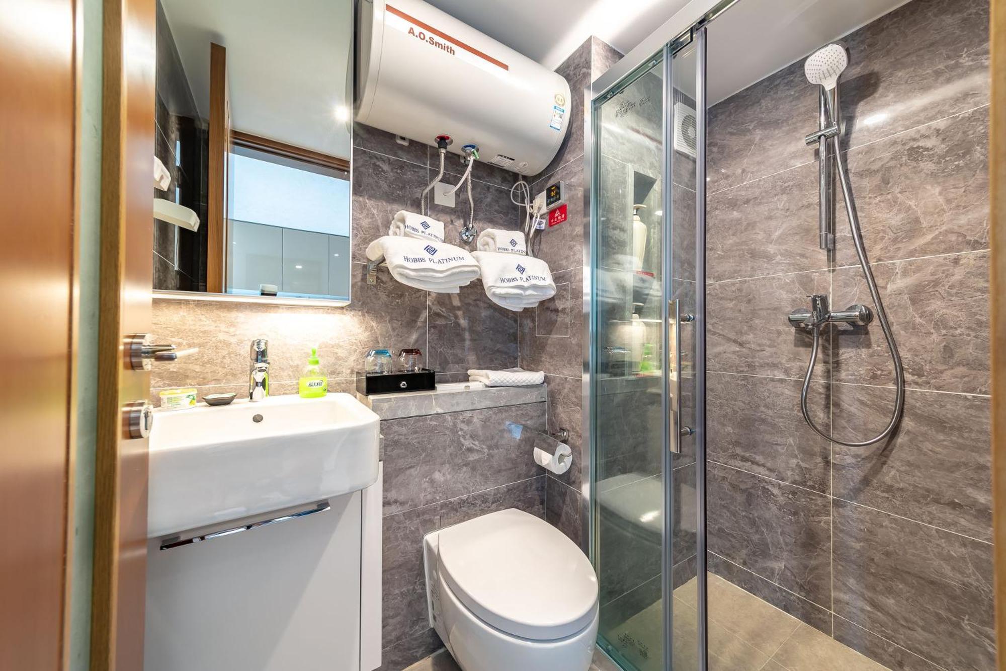 Boruisi Plaza Residence Apartment - Shenzhen Futian Convention & Exhibition Center Eksteriør bilde