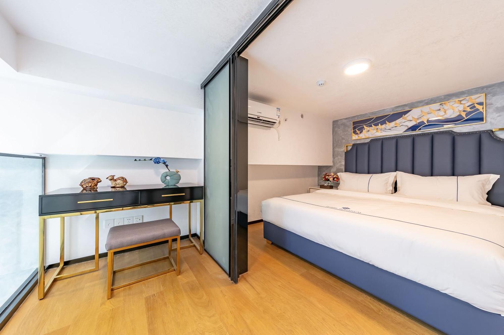 Boruisi Plaza Residence Apartment - Shenzhen Futian Convention & Exhibition Center Eksteriør bilde